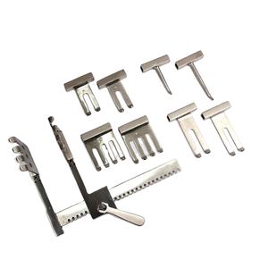 Instrumentos dentales ortopédicos Ralph, juego de retractor de acero inoxidable de 10 cuchillas, herramientas quirúrgicas ortopédicas para cirugía de columna vertebral duraderas - Product Image 1