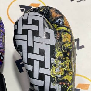 Gants de Kickboxing MMA en Cuir Véritable, Meilleures Ventes, Entraînement aux Arts Martiaux, Rembourrage Confortable, Respirant, Évacuation de l'Humidité - Product Image 2