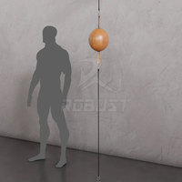 Sac d'entraînement de vitesse à double extrémité de balle de frappe de marque privée personnalisée de haute qualité en cuir véritable fini boxe INDUSTRIES ROBUSTES
