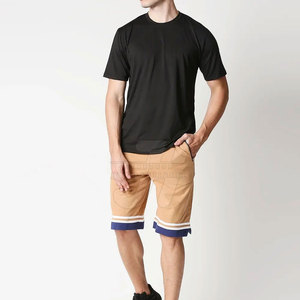 Shorts décontractés pour hommes en coton/polyester de haute qualité, respirants, séchage rapide, légers, coupe ample, taille mi-haute – Grande Vente - Product Image 5