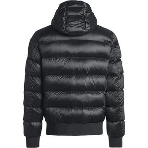 Veste longue matelassée pour homme, prix raisonnable, chaude pour l'hiver, à capuche, en polyester/coton, imperméable, coupe-vent, style urbain - Product Image 2