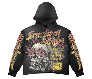 Sudadera con capucha de gimnasio de gran tamaño para hombre personalizada 100% algodón lavado ácido desgastado serigrafía bordada Sudadera con capucha deportiva de invierno - Product Image 2