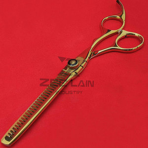 Kit professionnel de ciseaux de coiffeur légers pour droitier avec lames en acier inoxydable Stock d'outils de coiffure de qualité A + - Product Image 4