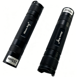 Lampe torche UV-C haute puissance S10 5W, lumière UV profonde 255nm, indice de protection IP66, batterie rechargeable 18650, pour la détection de roches fluorescentes et le <span class=keywords><strong>camping</strong></span> - Product Image 3
