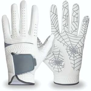 Gants de golf en cuir Cabretta de qualité supérieure, personnalisables avec logo et style, pour hommes, pour les sports et les activités de plein air, vente chaude 2025 - Product Image 3