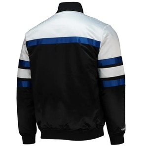 Veste de pilote d'université personnalisée brodée en satin de soie veste universitaire de baseball bombardier de vol réversible veste pour hommes - Product Image 2