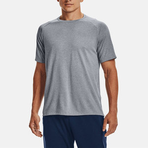 Meilleure qualité hommes Design personnalisé T-Shirt haut tendance surdimensionné goutte épaule 100% coton léger en détresse court Fitness haut bas - Product Image 6