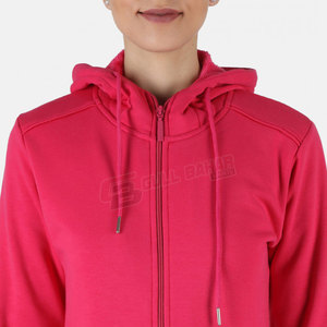 Último diseño de las mujeres deportes de invierno chándal con capucha logotipo personalizado elegante conjunto de fábrica al por mayor precio personalizable de las mujeres - Product Image 6