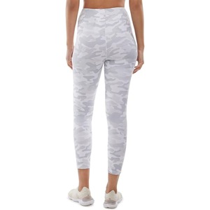 กางเกงเลกกิ้งรัดรูปเอวสูงสำหรับสตรีผ้าคอตตอนดีไซน์ลายพรางระบายอากาศได้ดีสำหรับการวิ่งออกกำลังกาย - Product Image 5