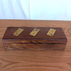 Juego de Dominó de Madera Artesanal, Ideal para la Diversión Familiar, Juego para Dos Jugadores, Fácil de Transportar, para Jugar en Interiores y Regalo para Amantes de los Juegos - Product Image 2