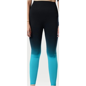Leggings Deportivos de Cintura Alta para Mujer, Transpirables, con Cordón Ajustable, Estampado por Transferencia de Calor, para Yoga, Running y Gimnasio - Product Image 1