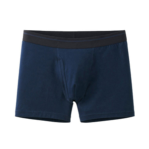 New Style <b>Men's</b> <b>Underwear</b> Sustainable Custom Logo Breathable Anti-Bacterial Boxers 95% Cotton 5% Spandex <b>Plus</b> <b>Size</b> Best Sale - Product Image 1