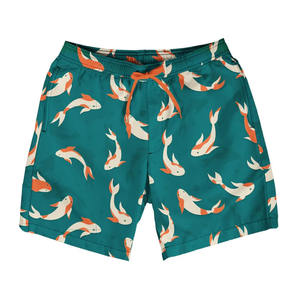 Shorts de Baño para Hombre, Ecológicos, de Verano, para Playa y Surf, de Tela de Lona, con Cierre de Cordón, Secado Rápido, Transpirables, Antiarrugas, Talla Grande - Product Image 1