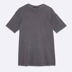 Transpirable al por mayor barato en blanco recortado pesado GSM liso Camisetas Mujer ácido lavado mujer crop top camiseta con logotipo personalizado - Product Image 5