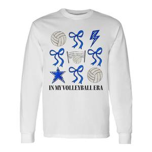 Camiseta de manga larga con lazo Coquette de In My Volleyball Era, ropa para el día del partido - Product Image 1