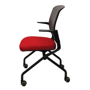 Premium Revolving Lift Office Chair with Foam & Fabric Adjustable Headrest Foldable for Home & Bedroom Use - Product Image 2
