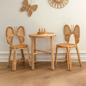 Handmade kid room furniture <b>small</b> kids <b>chair</b> high quality rattan butterfly <b>chairs</b> cheapest price from factory - Product Image 6
