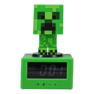 Reloj Despertador Digital LED con Icono de Creeper de Minecraft, Forma Cuadrada - Product Image 3