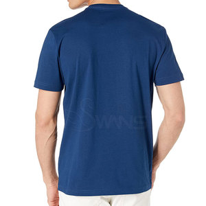 Haute qualité taille adulte 100% coton Polyester T-Shirt respirant à manches courtes haut imprimé pour hommes pour l'été - Product Image 3