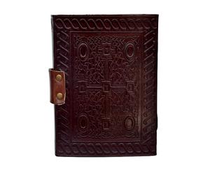 Journal en cuir personnalisé avec arbre de <span class=keywords><strong>vie</strong></span> en relief, carnet de notes vierge, fournitures de bureau, carnet de notes pour étudiants, vente en gros - Product Image 4