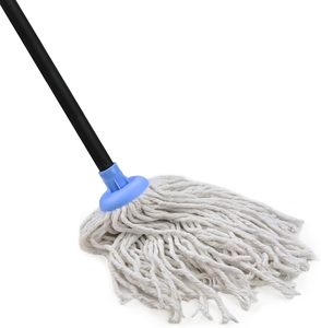 Serpillières miniatures en coton pour intérieur - Auto-essorage, antibactériennes, durables, écologiques, réutilisables, rechargeables, manche télescopique en métal, eau - Product Image 1