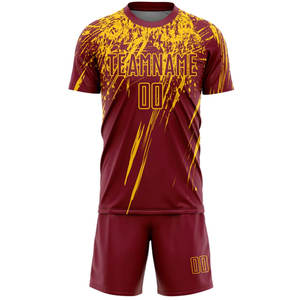 Uniformes de Fútbol Personalizados con Diseño Sublimado, Manga Corta, 100% Poliéster, Transpirables, Unisex - Product Image 3