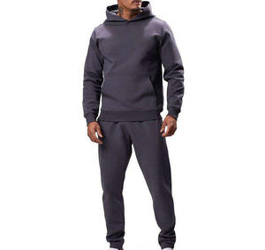 Nueva moda 2025 Streetwear cómodo chándal lavado ácido peso pesado sublimación chándal conjunto para hombres - Product Image 3