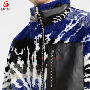 OEM Hombres Polar Fleece Jacket Winter Reversible Fleece Outdoor Jacket Venta al por mayor 2023 Precio bajo - Product Image 6