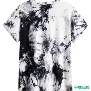 เสื้อยืดผู้ชาย Behram International แบบเปล่า สำหรับสกรีนลายกราฟิก ผ้าฝ้าย 100% ทรงโอเวอร์ไซส์ หลวม สวมใส่สบาย หนัก 200 กรัม เป็นมิตรกับสิ่งแวดล้อม - Product Image 2