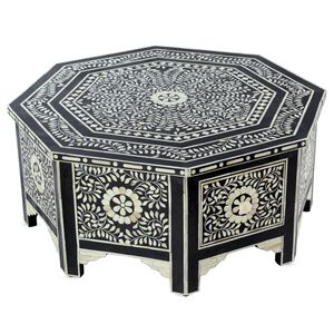 Bone Inlay Console Bone Inlay Accent <b>Table</b> - Product Image 6
