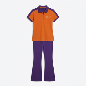 Camisetas Deportivas Hawk Eye de Secado Rápido, Transpirables, Antiarrugas, de Algodón Piqué, Estilo Deportivo, con Logotipo Personalizado, Manga Corta para Mujer - Product Image 3