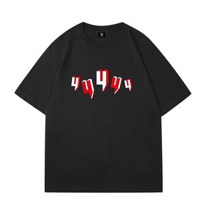 เสื้อยืดแฟชั่นสำหรับผู้ชายฤดูร้อนเสื้อยืดพิมพ์ลายตัวอักษรยี่ห้อหรูหราเสื้อยืดแขนสั้นเสื้อแฟชั่นคอกลมสำหรับผู้หญิง - Product Image 4