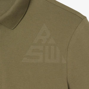 Camiseta Polo Simple de Color Liso Personalizada, Absorbente de Humedad, de Manga Corta, Transpirable, para Hombre, Hecha en Pakistán - Product Image 5