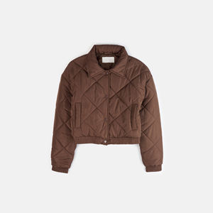 Chaqueta Acolchada Tipo Bomber con Cuello Alto y Cremallera para Mujer, Diseño de Alta Calidad, la Mejor Chaqueta para Mujer - Product Image 1