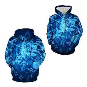 Survêtement d'hiver à capuche décontracté à sublimation pour hommes, vêtements de sport modernes, tissu respirant, conception de logo à impression complète - Product Image 6