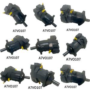 I modelli di pompa a pistone idraulica variabile serie A7V includono A7V28 A7V40 A7V55 A7V80 A7V107 A7V160 A7V250 - Product Image 6