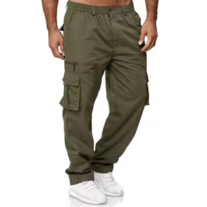 Pantalon cargo décontracté respirant pour homme en tissu Oxford 100 % polyester, nouveau design 2025, personnalisable, fabriqué au Pakistan - Product Image 2