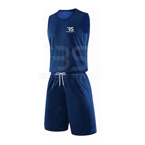 Ensemble d'uniformes de basket-ball personnalisés avec tissu à séchage rapide et uniforme de basket-ball respirant imprimé du logo de l'équipe - Product Image 2