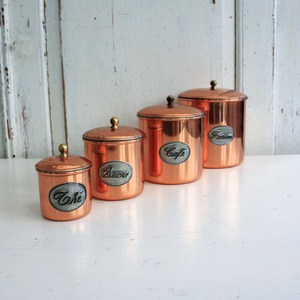 ชุดกระป๋องวัสดุทองแดงที่ทนต่อการกัดกร่อนบริสุทธิ์ชุด3ชิ้นมีการออกแบบและคุณภาพมาตรฐานเป็นพิเศษในราคาที่ดีมาก - Product Image 3