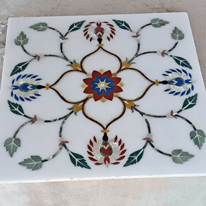 Modern Luxury Handmade Marble <b>Mosaic</b> Tiles Indian Origin Lifetime Warranty for Elegant Home Hotel Restaurant Use Villa - Product Image 1