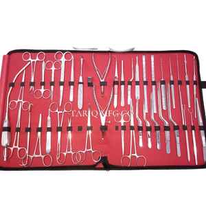 ชุดผ่าตัดขนาดเล็กมาใหม่อุปกรณ์ผ่าตัดทำมือสแตนเลสสตีลทนทานเครื่องมือผ่าตัดโลหะ CE ได้รับการรับรองคลาส I - Product Image 1