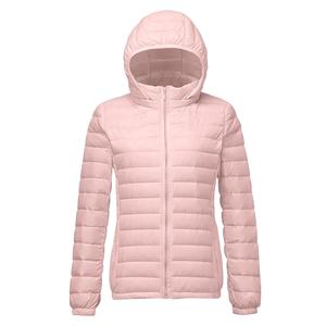<b>Women's</b> Winter Short Length Puffer <b>Jacket</b> Customized Logo Waterproof And Hooded Collar Fitted Padded <b>Jacket</b> For <b>Women</b> - Product Image 2