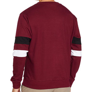 เสื้อยืดแขนยาวสำหรับผู้ชายทรงหลวมพิมพ์ลายสกรีนโลโก้100% - Product Image 3