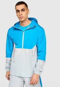 Conjunto de Chaqueta y Pantalones Cortos de Verano para Hombre, Personalizado al por Mayor, de Dos Piezas, Reflectante, de Algodón, Cortavientos, con Capucha, de Secado Rápido - Product Image 4