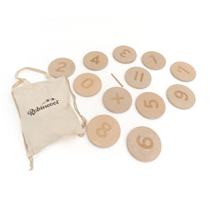 ROBINCOOL Jeu de stimulation Montessori, jouets éducatifs de tri, d'empilage et de superposition pour enfants, jeux Montessori en bois - Product Image 3