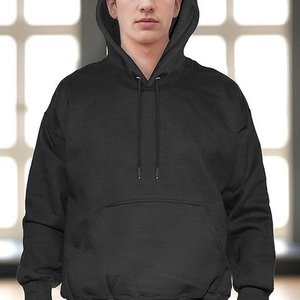 Elegant Comfort <b>Men's</b> <b>Sherpa</b>-Lined <b>Fleece</b> Cotton Soft Breathable Mid weight Pullover Sweatshirt Customized 3D Printed Solid for - Product Image 5
