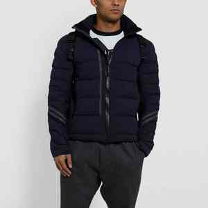 Veste matelassée pour homme à capuche Alternative au duvet Chaude Randonnée en plein air Vêtement d'hiver Streetwear - Product Image 5