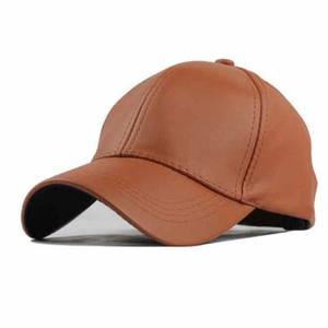 Sombreros de camionero con parche de cuero bordado personalizado de 6 paneles con logotipo personalizado OEM/ODM 2025 para hombres y mujeres - Product Image 2
