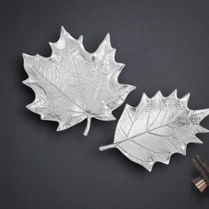 Meilleures ventes de plateaux de service en métal et aluminium moulé Décoration de table élégante pour la maison et fourniture d'hôtel Plateaux de service élégants - Product Image 6