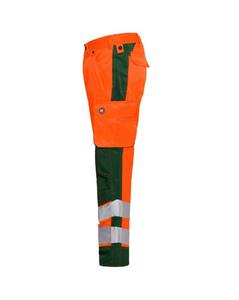 Pantalón de Seguridad Ligero de Alta Visibilidad con Cierre de Botones para Hombre, Estilo Workwear, Cintura Alta, MOQ Bajo, Logotipo Personalizado, Servicio OEM - Product Image 3